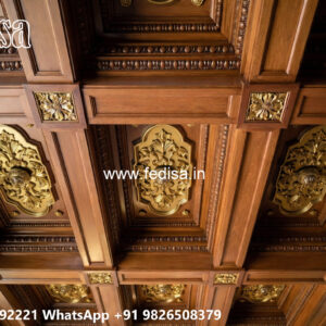 Wooden Classic Ceiling Design Pop Dining Design No-7583