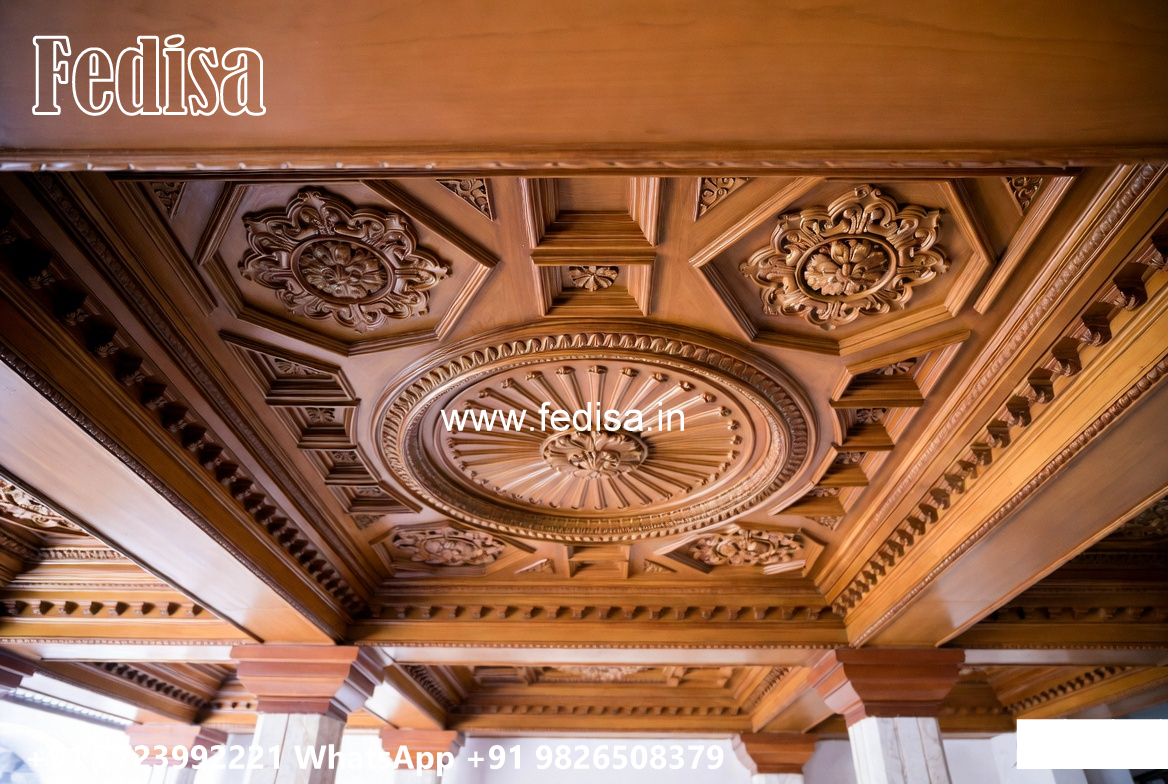 Wooden Classic Ceiling Design 3d Ceiling Design For Bedroom No-7600