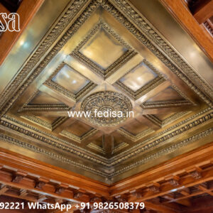 Wooden Classic Ceiling Design Ceiling Bit Design No-7601