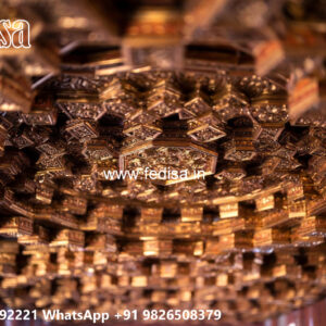 Wooden Classic Ceiling Design Best Hall Ceiling Design No-7625