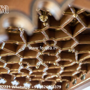 Wooden Classic Ceiling Design Pop Design For No-7633