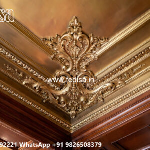 Wooden Classic Ceiling Design Gypsum Ceiling Designs For Sitting Room No-7637