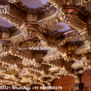 Wooden Classic Ceiling Design Interior False Ceiling No-7644
