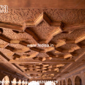 Wooden Classic Ceiling Design Gyproc False Ceiling Design No-7648
