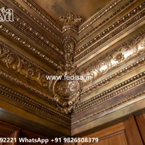 Wooden Classic Ceiling Design Royale Play Ceiling Design No-7701