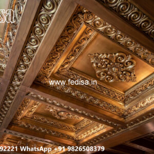 Wooden Classic Ceiling Design Home Ceiling Design 2026 No-7702