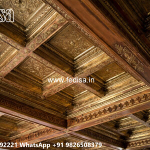 Wooden Classic Ceiling Design Gibson Board Ceiling Design No-7704