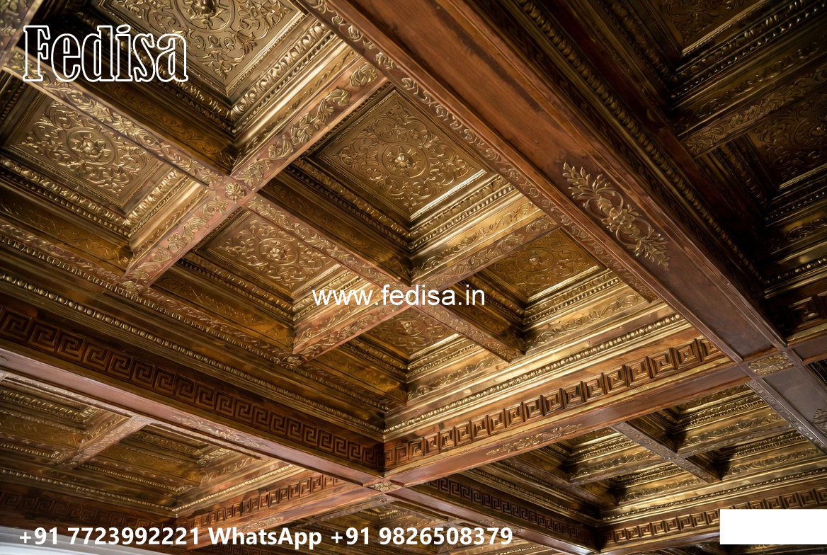 Wooden Classic Ceiling Design Gibson Board Ceiling Design No-7704