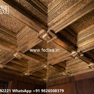 Wooden Classic Ceiling Design False Ceiling Simple Design For Bedroom No-7738