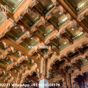 Wooden Classic Ceiling Design Minimal False Ceiling Design No-7742