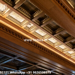 Wooden Classic Ceiling Design Ceiling Paint Design Ideas No-7746