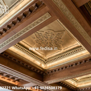 Wooden Classic Ceiling Design False Ceiling Ke Design No-7765