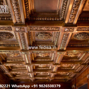 Wooden Classic Ceiling Design Designer Fans For Drawing Room No-7777