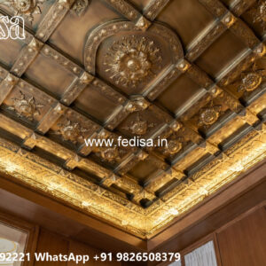 Wooden Classic Ceiling Design Contemporary False Ceiling Design No-7784