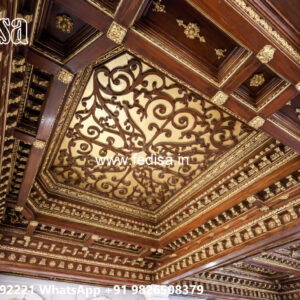 Wooden Classic Ceiling Design Hall Ceiling Design Simple No-7788