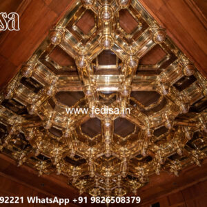 Wooden Classic Ceiling Design Ceiling Design Cost No-7791