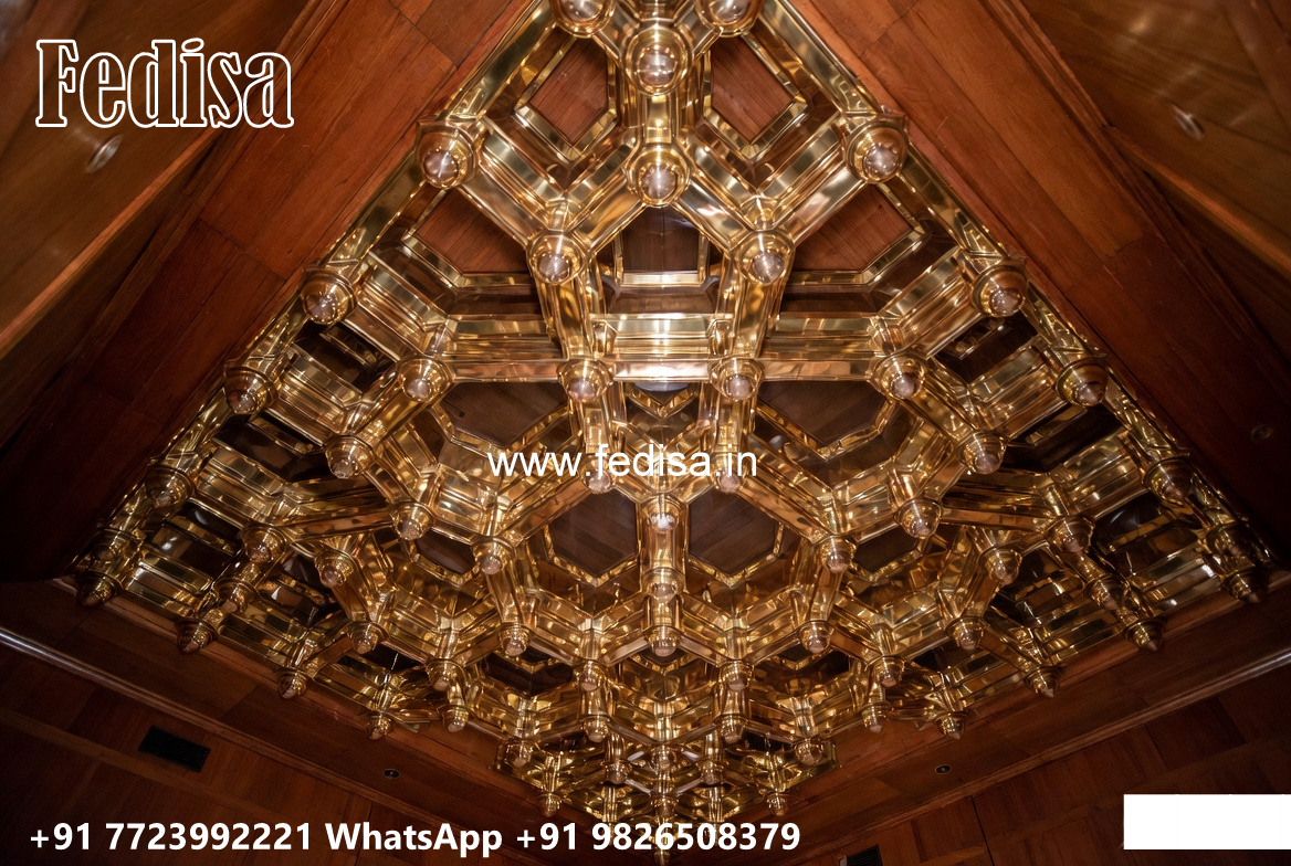 Wooden Classic Ceiling Design Ceiling Design Cost No-7791