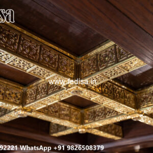Wooden Classic Ceiling Design Pvc Roof Ceiling Design No-7822