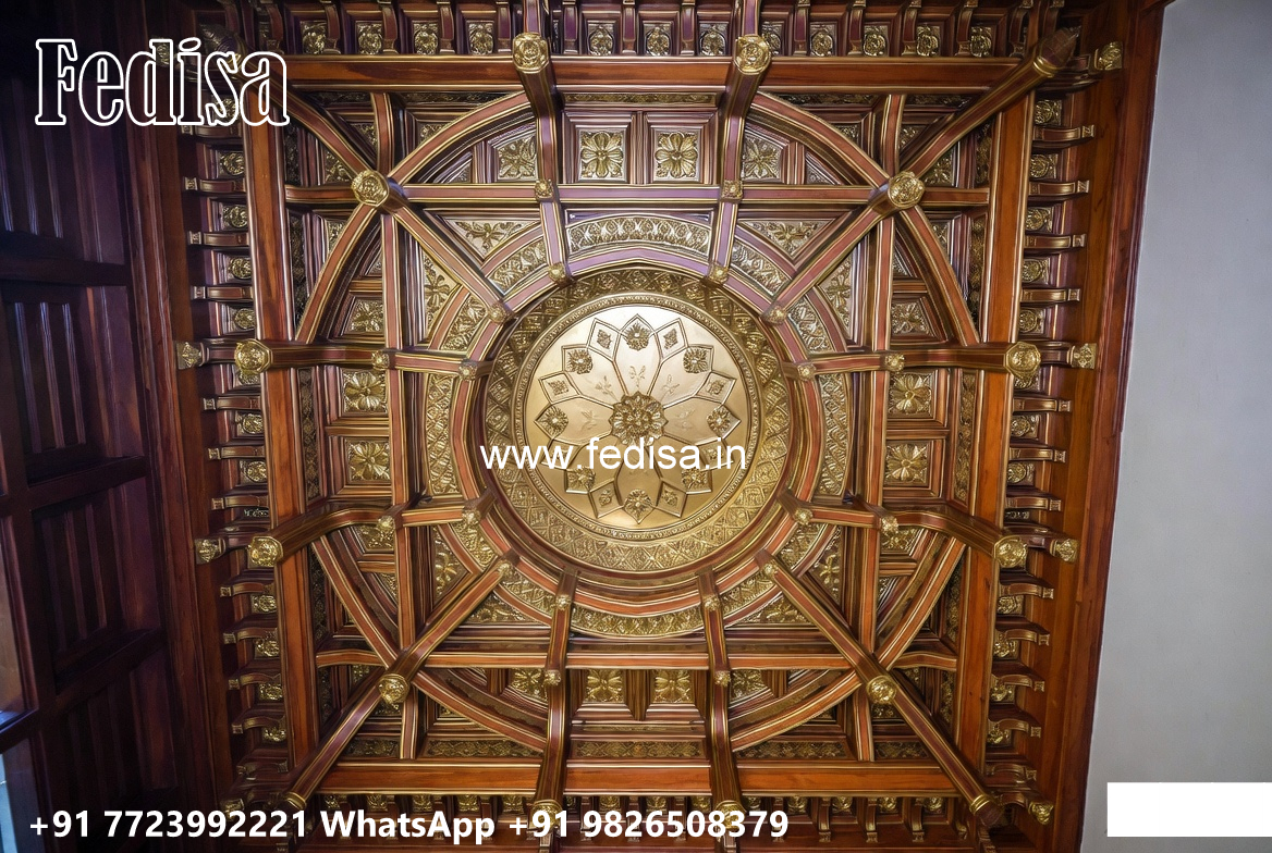 Wooden Classic Ceiling Design False Ceiling Ka Design No-7832