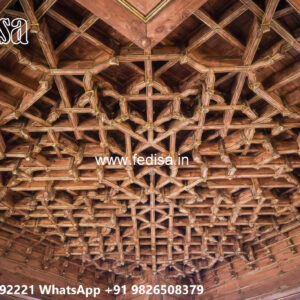 Wooden Classic Ceiling Design Pvc False Ceiling Design For Shop No-7891
