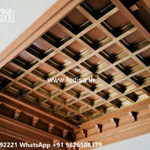 Wooden Classic Ceiling Design Low Ceiling Design Ideas No-7892