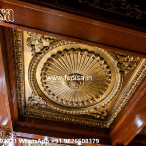 Wooden Classic Ceiling Design Fall Ceiling Design For Small Room No-7898