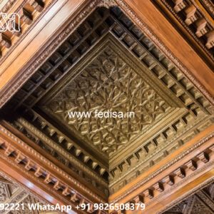 Wooden Classic Ceiling Design Pop False Ceiling Ka Design No-7914
