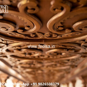 Wooden Classic Ceiling Design Mdf Jali For Ceiling No-7917