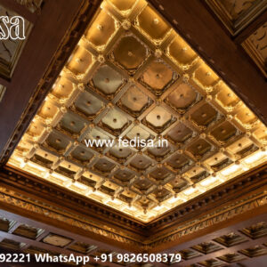 Wooden Classic Ceiling Design Ceiling Design For Bedroom Simple No-7948