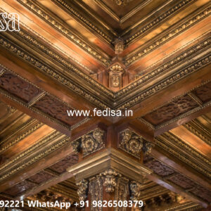 Wooden Classic Ceiling Design Simple Wooden False Ceiling Design No-7989