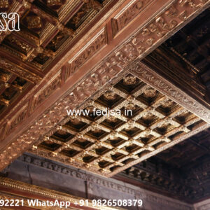 Wooden Classic Ceiling Design Pop Design Plus Minus For Kitchen No-8022