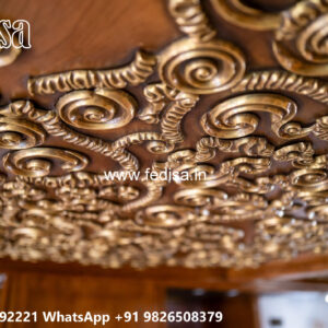 Wooden Classic Ceiling Design P0p Ceiling Design No-8027