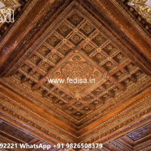 Wooden Classic Ceiling Design Modern Ceiling Design 2026 No-8035