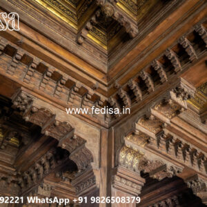 Wooden Classic Ceiling Design Pop Ki Sada Design No-8060