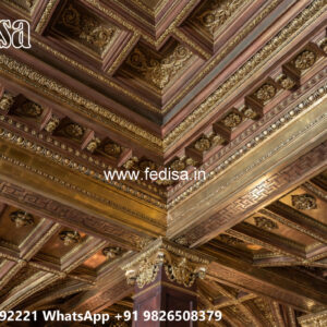 Wooden Classic Ceiling Design Ceiling Design Border No-8070