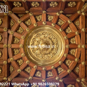 Wooden Classic Ceiling Design Kitchen Pvc Ceiling Design No-8079