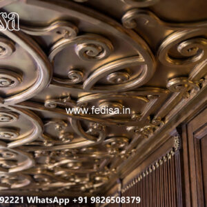 Wooden Classic Ceiling Design Simple Ceiling Design For Kitchen No-8111