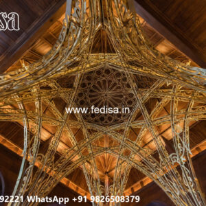 Wooden Classic Ceiling Design Pooja Room Ceiling No-8146