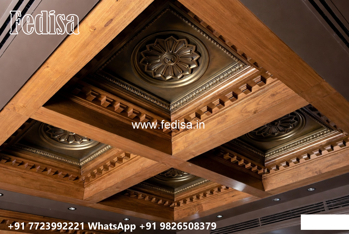 Wooden Classic Ceiling Design Ceiling Border Design Price No-8156