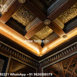 Wooden Classic Ceiling Design Ceiling Stencil No-8163