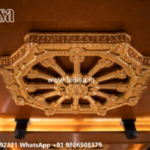 Wooden Classic Ceiling Design Pop Design For Roof Color No-8188