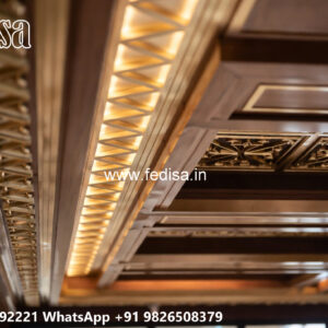 Wooden Classic Ceiling Design Wall Ceiling Design For Small Bedroom No-8210