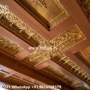 Wooden Classic Ceiling Design Down Ceiling Design For Shop No-8211