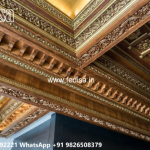 Wooden Classic Ceiling Design Pop Ke Design Simple No-8222