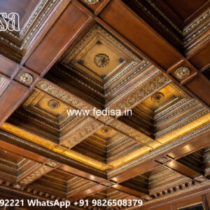 Wooden Classic Ceiling Design L Box Ceiling Design No-8247