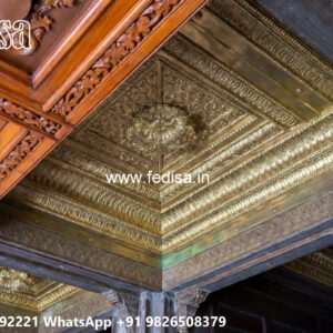 Wooden Classic Ceiling Design Ceiling Pop Price No-8249