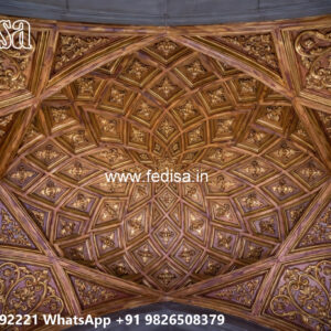 Wooden Classic Ceiling Design High Ceiling Room Ideas No-8252