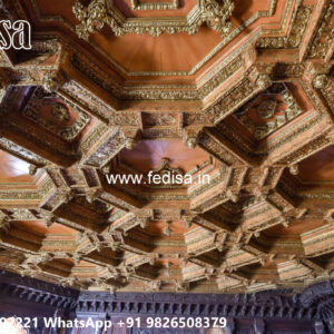 Wooden Classic Ceiling Design Ceiling Design Latest 2026 No-8298