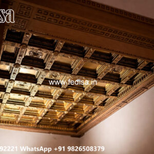 Wooden Classic Ceiling Design False Ceiling Design Small Room No-8308