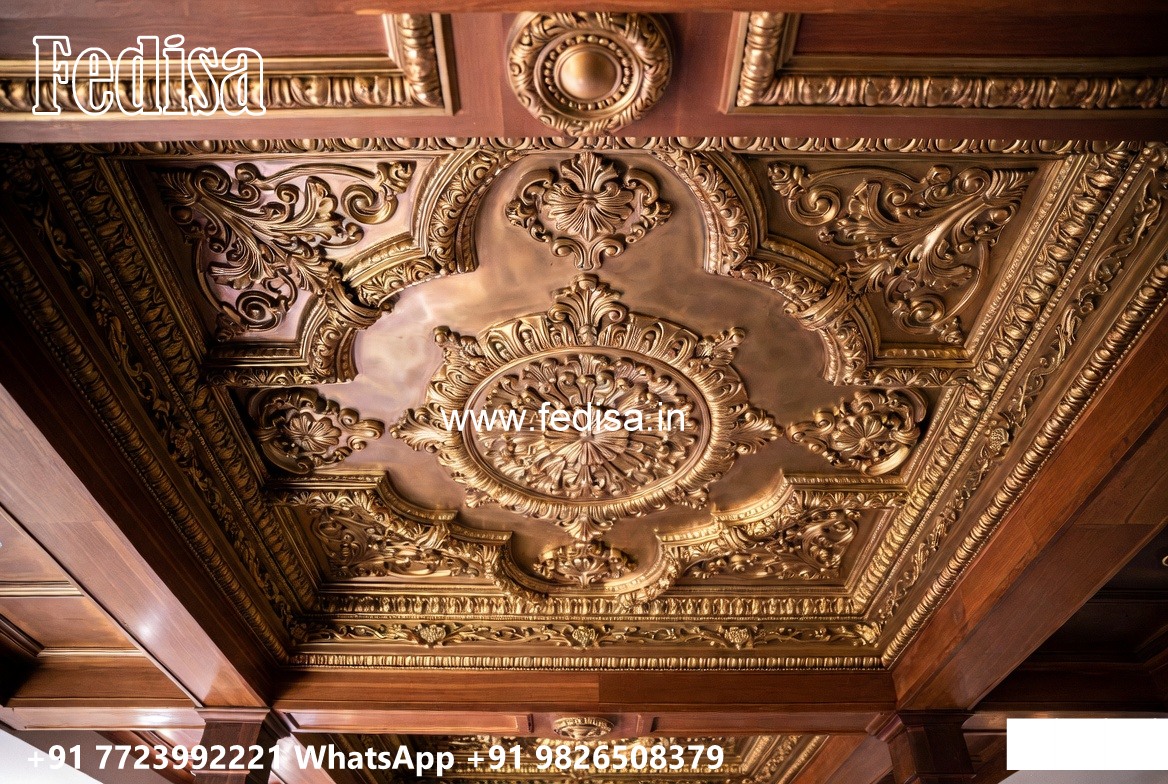 Wooden Classic Ceiling Design Latest Fall Ceiling Design For Hall No-8317